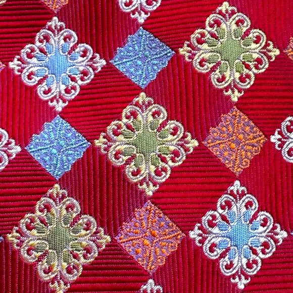 ARTE by ALTEA Lovely Multicolor Silk Tie - Picture 4 of 5